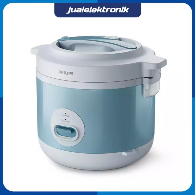 

BLUE- PHILIPS RICE COOKER HD-3003 SERIES - MAGIC COM MINIMALIS 1.8 LITER BLUE NEW ARRIVAL HD3003/32