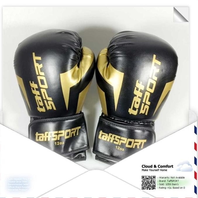 HUANMENG Sarung Tinju MMA UFC Boxing Muay Thai Glove - AHM01