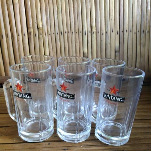 GELAS KACA BINTANG PILSENER