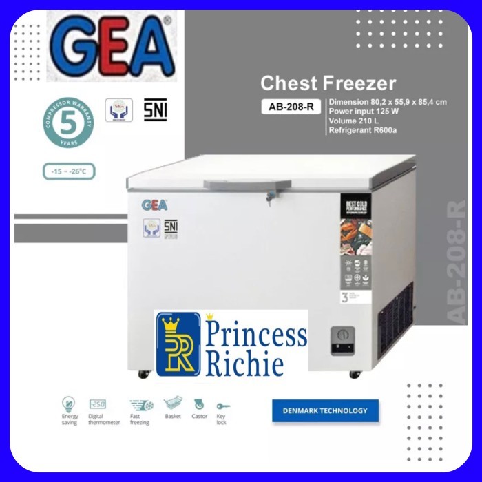 CHEST FREEZER GEA 220 LITER AB 226 R