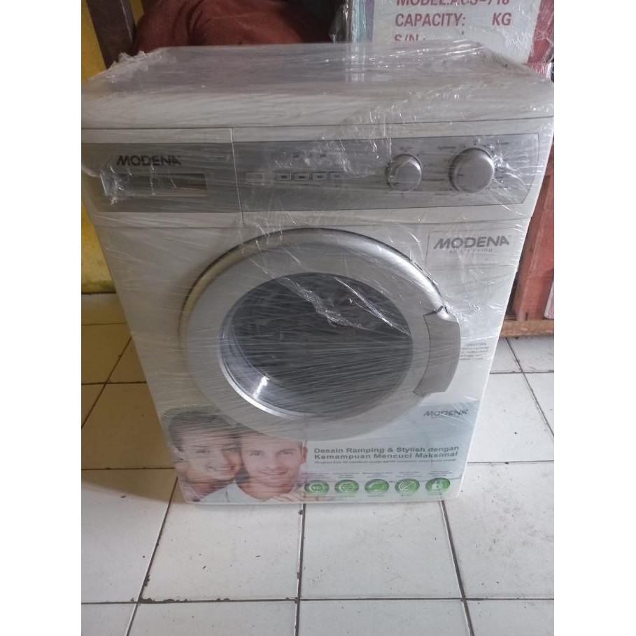 MESIN CUCI MODENA FRONT LOADING 8 KG