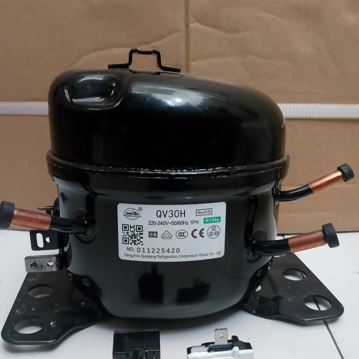 KOMPRESOR KULKAS 1 PINTU 1/8PK QV30H SHARP ORIGINAL