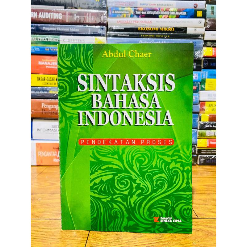 

T.B.S.I. BUKU SINTAKSIS BAHASA INDONESIA - ABDUL CHAER
