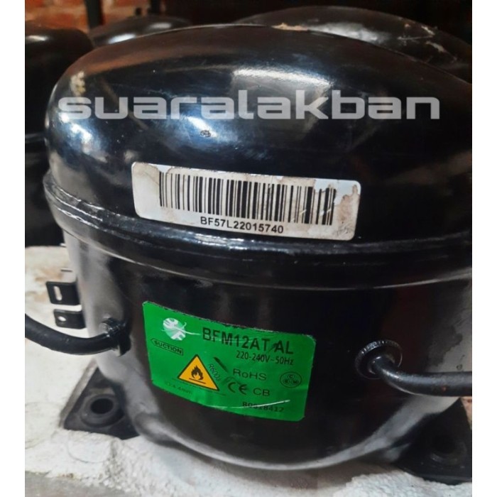 KOMPRESOR KULKAS 2PINTU FREON R600A 1/5 1/6