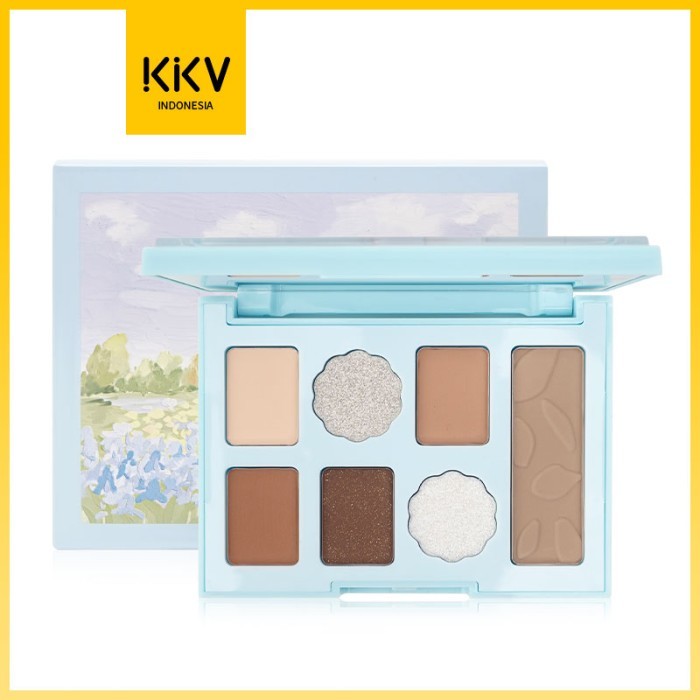 KKV - SHEDELLA Romantic Flower Eyeshadow Palette #FE-101/102/103 9g