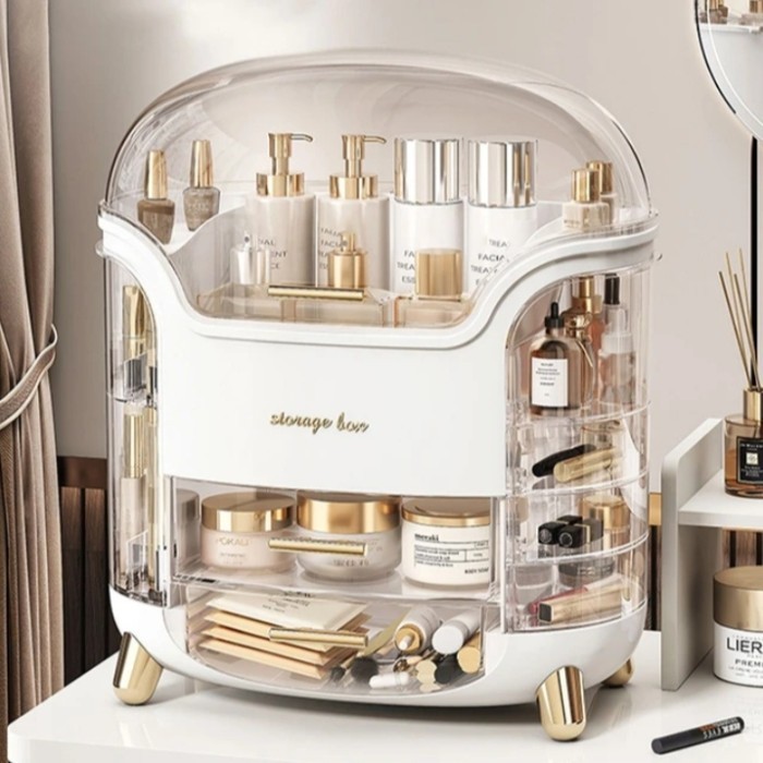 Rak Make Up Kosmetik Storage Box Tempat Penyimpanan Make Up Kosmetik