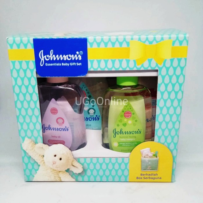 TERBARU JHONSON ESSENTIALS BABY GIFT BOX SET