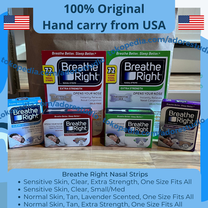 Breathe Right Nasal Strips