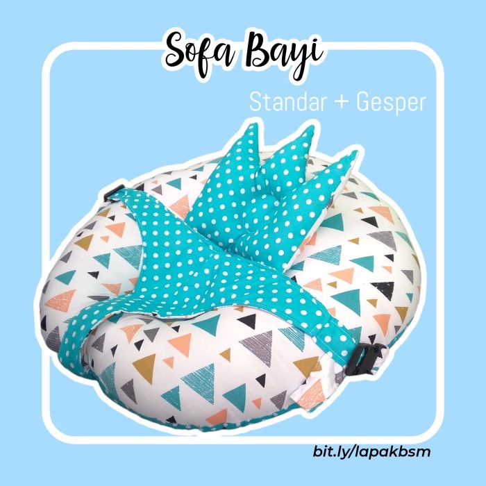 TERBARU Sofa bed bayi safety belt kado perlengkapan bayi makassar murah