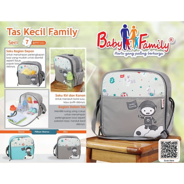 OBRAL Baby Family Tas Kecil Perlengkapan Bayi Seri 7