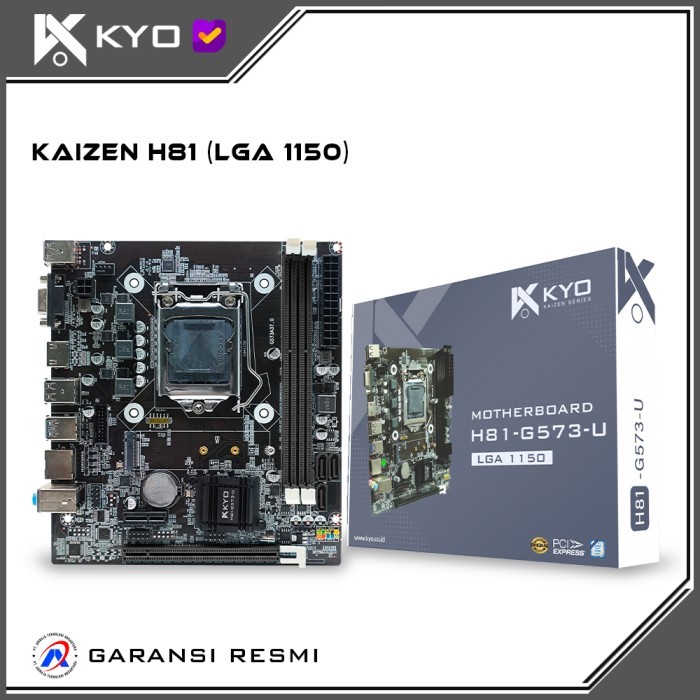 Motherboard KYO KAIZEN H81 LGA1150 DDR3 H81 Mainboard Mobo H81