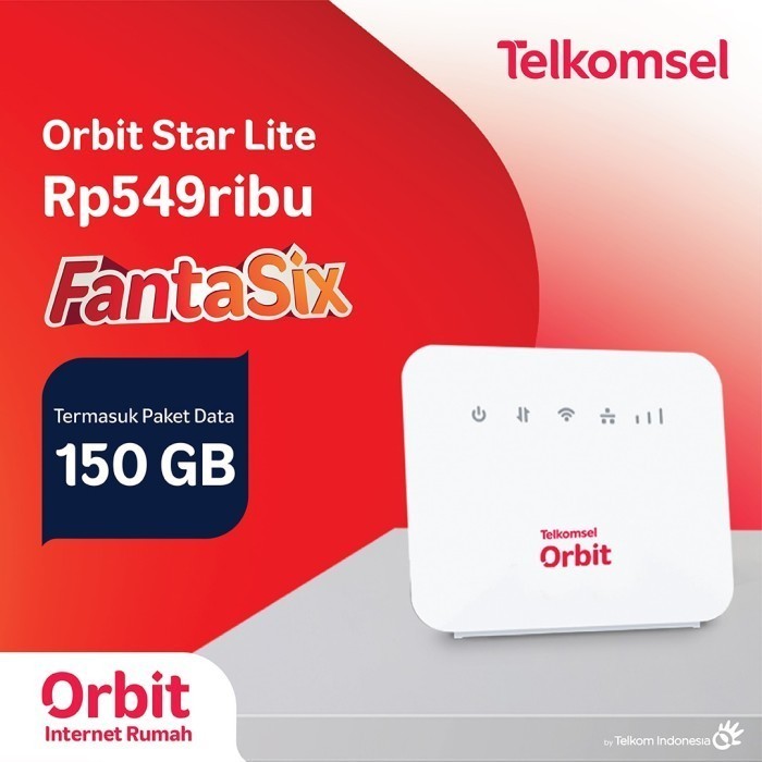 Orbit Star Lite Telkomsel Modem WiFi 4G HKM 0126 / HKM0126
