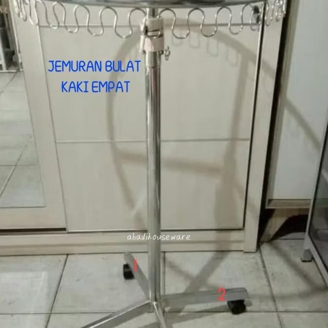 JEMURAN BAJU BULAT JEMURAN BULAT STAINLESS JEMURAN BAJU PUTAR