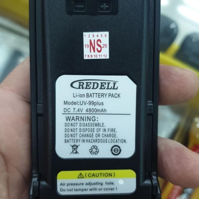 batera ht redel uv99 plus