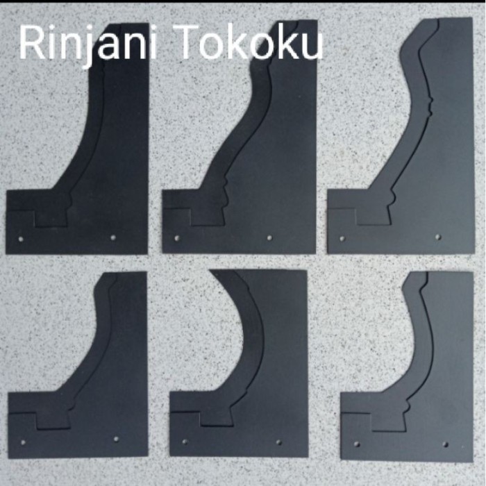 1PASANG PLAT MAL CETAKAN POT BONSAI.(COD)