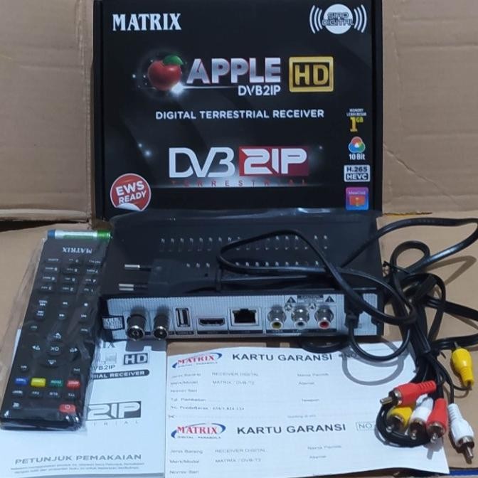 TERLARIS - stb set top box DVBT2 DVB2IP DVB T2 2IP matrix apple TV Digital