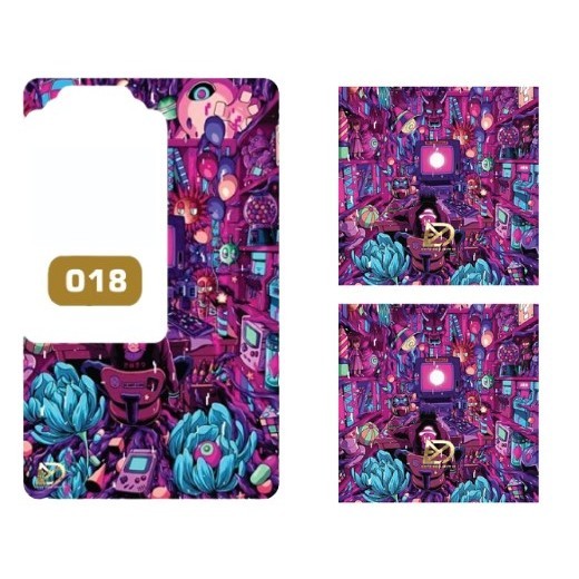

*Premium Quality* Resikoid Decal B80 Cutting Logo Emblem 18 Garskin Custom Stiker Maxdecal Bkn Case COD