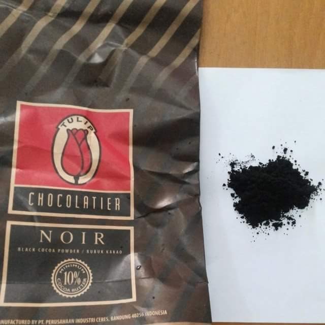 

Tulip Noir Black Cocoa Powder 500gr coklat bubuk Hitam Cacao