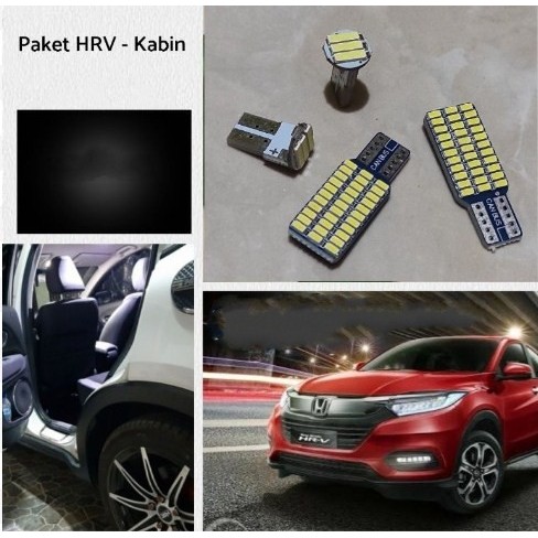 AWS PAKET ISI 3 LAMPU LED PLAFON KABIN HONDA HRV SUPER BRIGHT