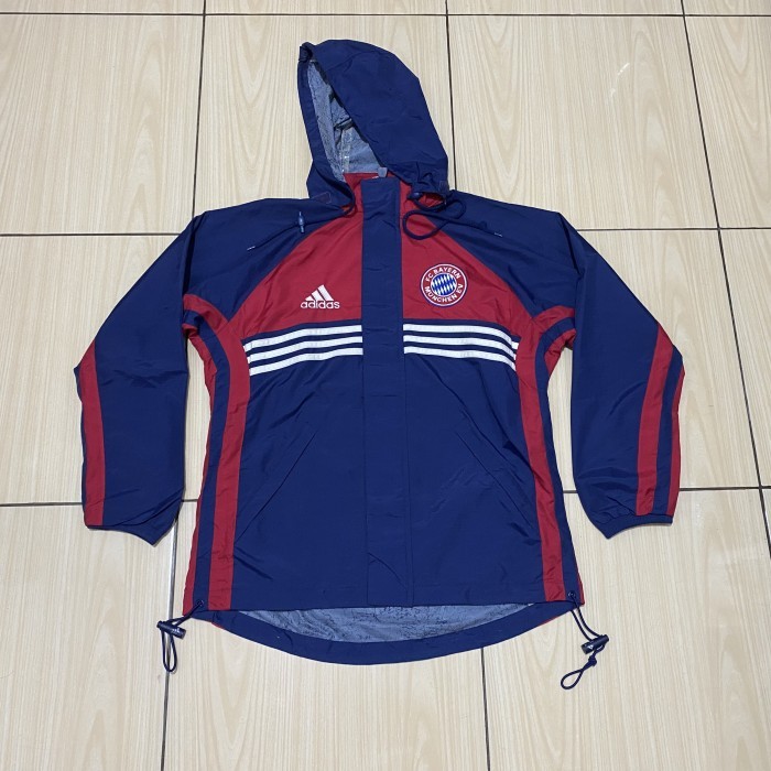 ADIDAS BAYERN MUNCHEN RAIN COAT JACKET 2000/2001 ORIGINAL