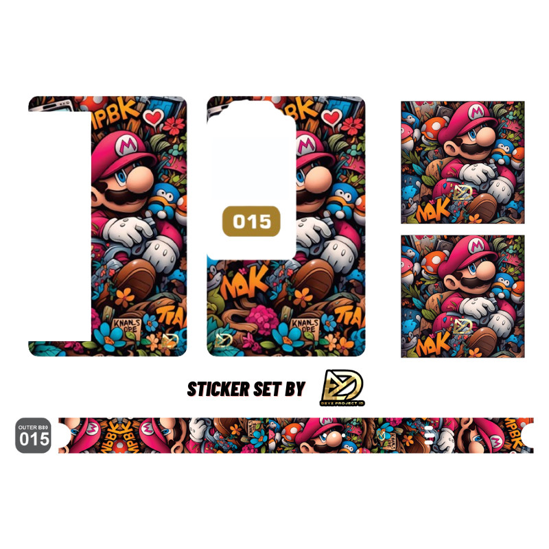 

*Premium Quality* Namikami Kertas Label B80 Anti Air Stiker Fs 15 Garskin Custom Stiker Maxdecal Bkn Case COD