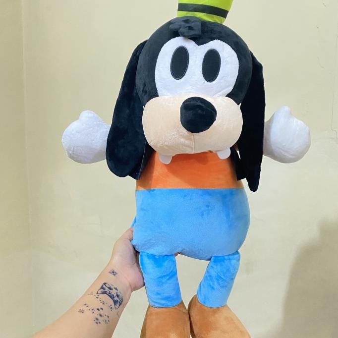 BONEKA KARAKTER GOOFY DISNEY SIZE 62CM ORIGINAL /BONEKA GOOFY / BONEKA GOOFY DISNEY ORIGINAL 1512T