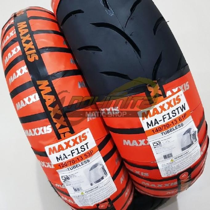 Nmax - Ban Lebar Maxxis Victra Depan Belakang 120/70 - 13 & 140/70 - 13 Nmax
