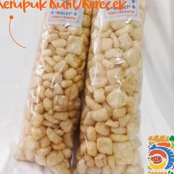 

Kerupuk Kulit Sapi / Krupuk Rambak Jangek Krecek /Pcs/1Kg