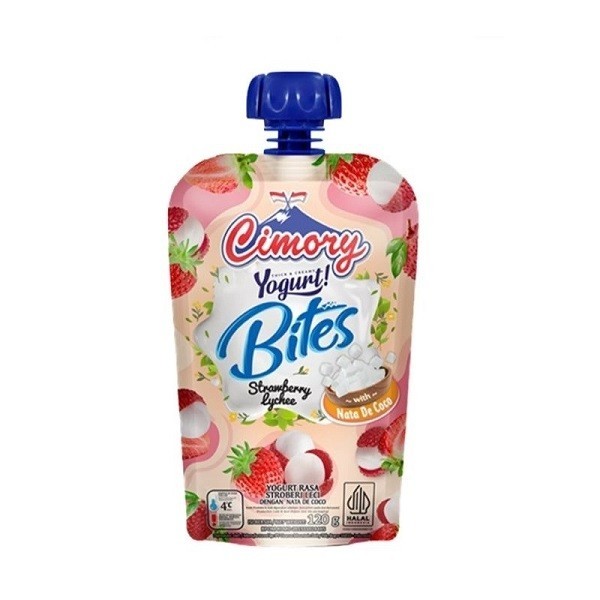 

CIMORY YOGHURT BITES STRAWBERRY LYCHEE 120 GR