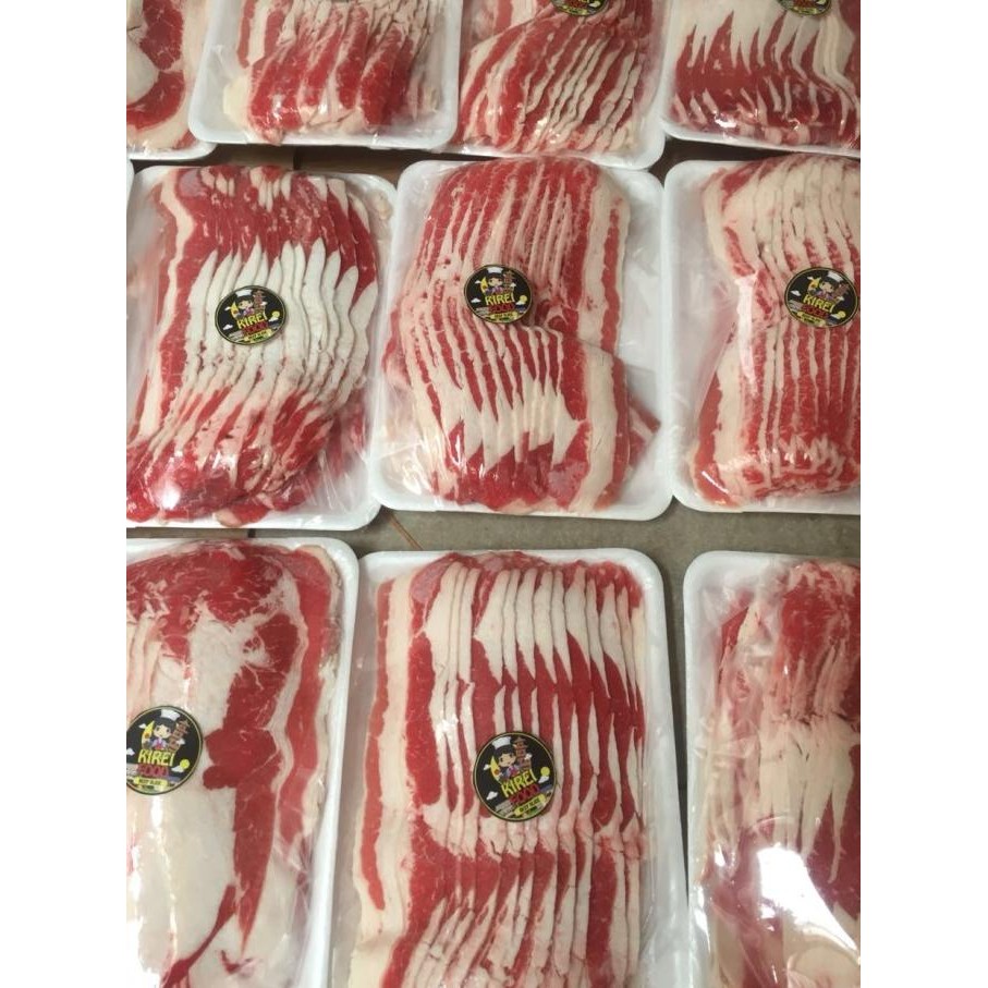 

Us Slice Beef 1Kg/Daging Iris Makasihlohya