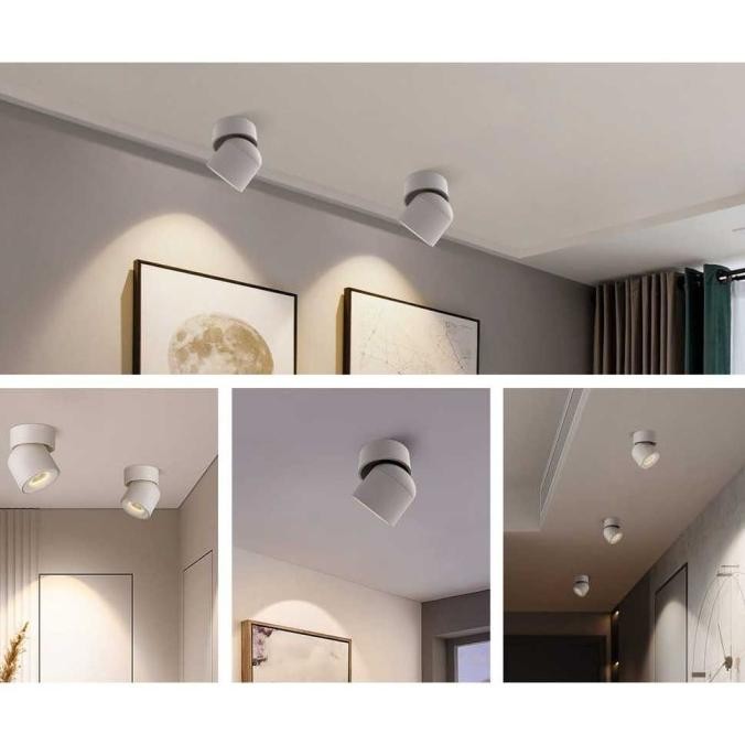 LAMPU SPOT 360 SPOTLIGHT DOWNLIGHT LED FITTING SOROT OUTBOW