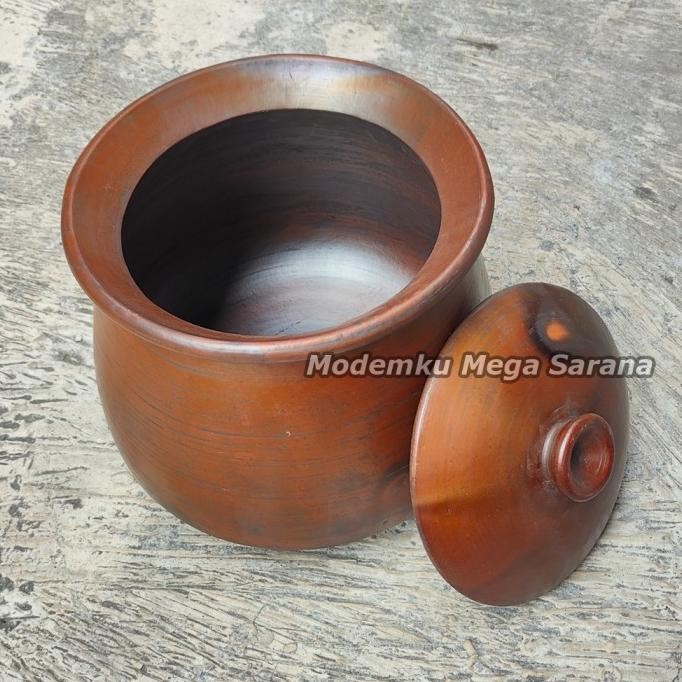 Kuali Besar Jumbo Tanah Liat Gerabah Kuwali Kwali - Diameter 35 cm 18 Liter AGR
