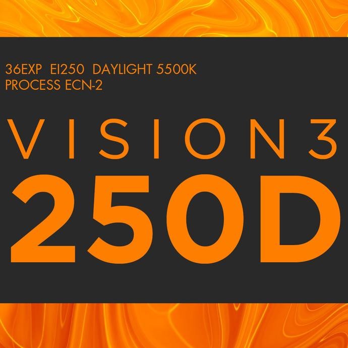 FRESH KODAK VISION 3 PROFESSIONAL ROLL FILM 35MM 36EXP 250D 500T 200T