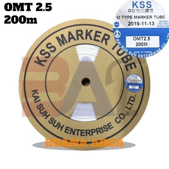 

Marker tube ORIGINAL KSS OMT 2.5 | Marking Tube Wire 0.75mm