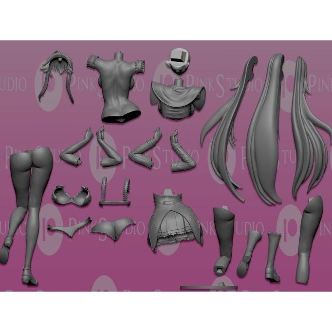 Tersedia Rias Gremory High School Dxd Bikini Resin Kit Figure