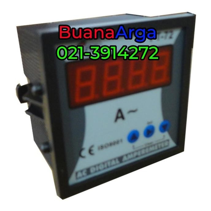 

AC Digital Ampere Meter FT 96AD (96x96) & FT 72AD (72x72) merk FORT