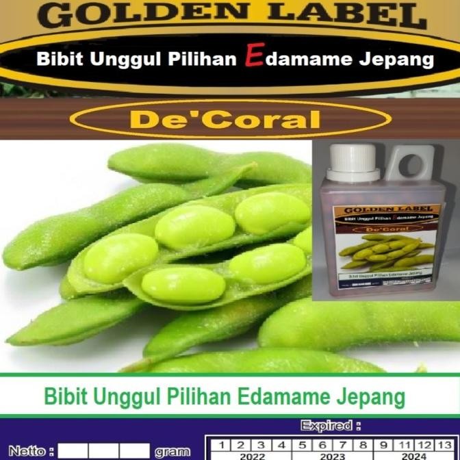 

Bibit Edamame Kemasan Derigen| Bibit Kedelai Jepang | Kacang Edamame COD