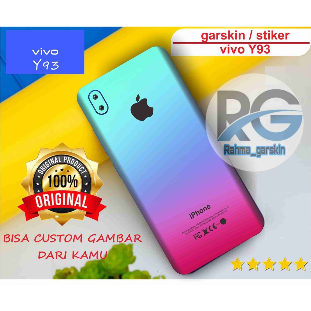 

BestSelling - Vivo Y93 Garskin Wrap Stiker Premium (FreeCustomOrder)