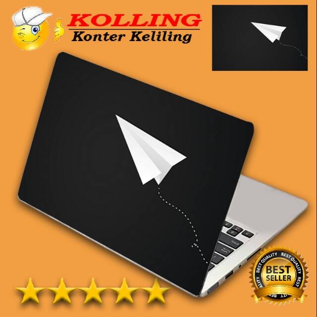 

BestSelling - Laptop Pesawat Kertas Stiker Garskin Wrap Stiker Premium (FreeCustomOrder)