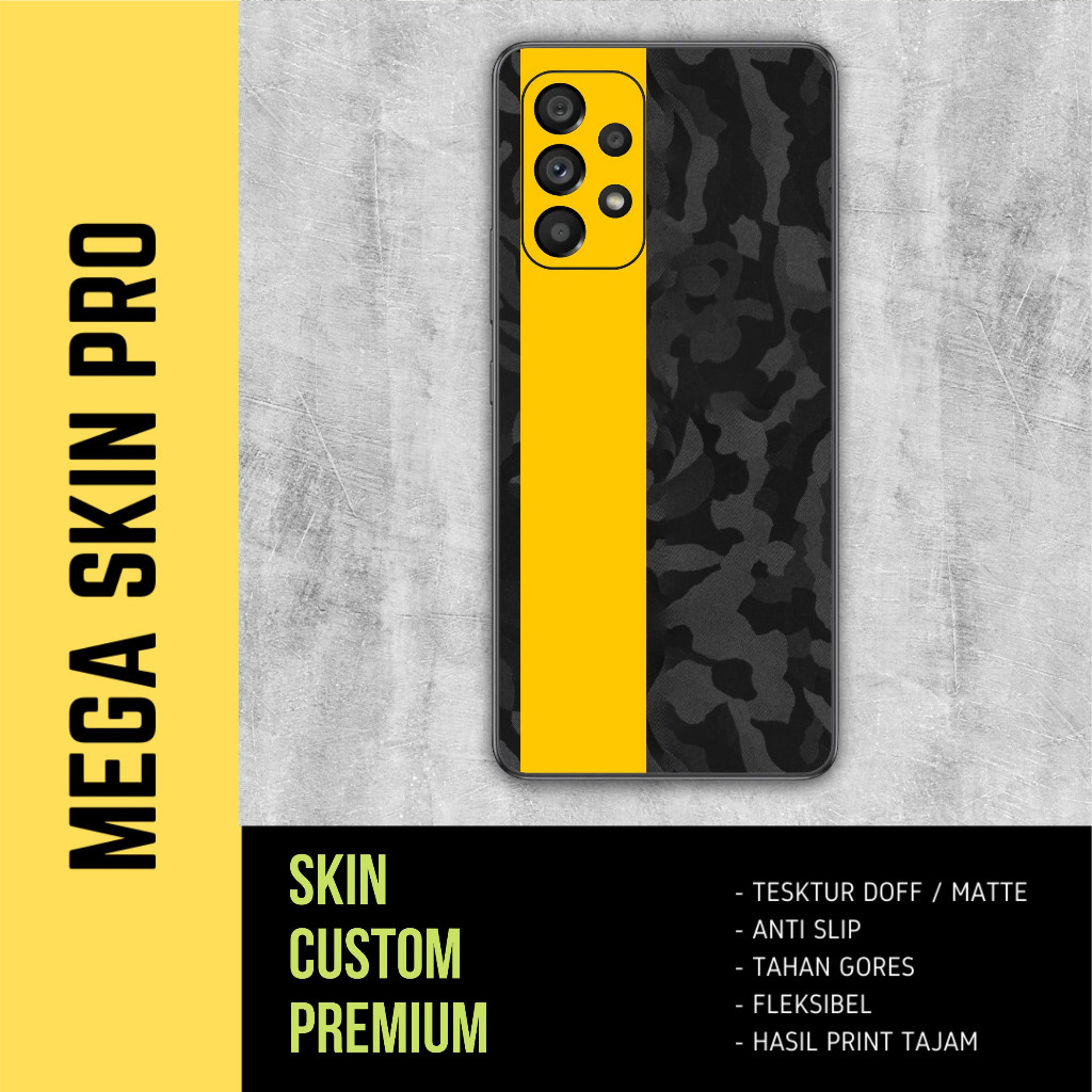 

BestSelling - Samsung A73 2 Dual Tone Garskin Wrap Stiker Premium (FreeCustomOrder)