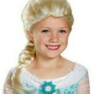 WIG RAMBUT KEPANG PALSU ELSA FROZEN