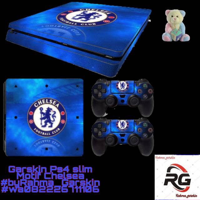 

BestSelling - Ps4 Slim Dan 2 Stick Motif Chelsea Garskin Wrap Stiker Premium (FreeCustomOrder)