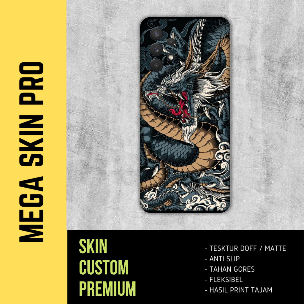 

BestSelling - Samsung A32 4g 2 Dragons Garskin Wrap Stiker Premium (FreeCustomOrder)