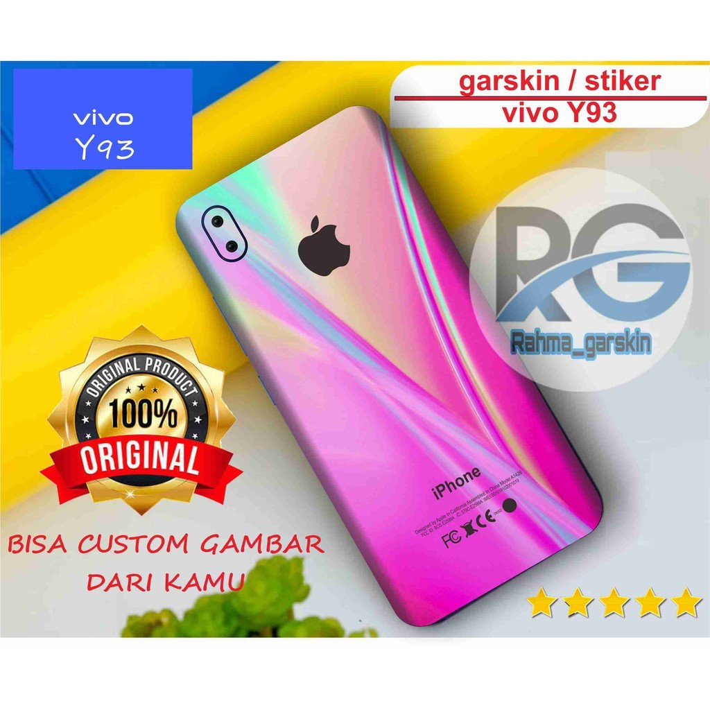 

BestSelling - Vivo Y93 Garskin Wrap Stiker Premium (FreeCustomOrder)