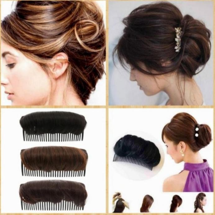 SIRKAM PENGEMBANG RAMBUT PONI DENGAN WIG RAMBUT PALSU SINTETIS SIRKAM