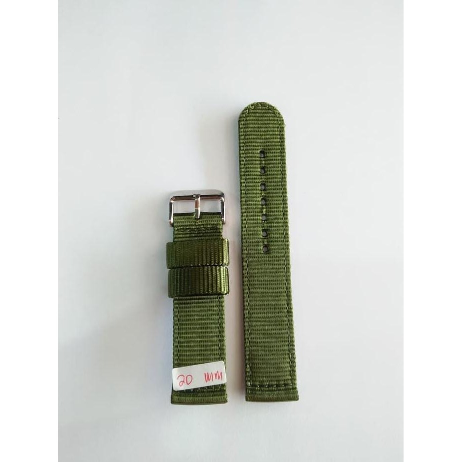 TALI KANVAS SWISS ARMY 20 MM GREEN ORI
