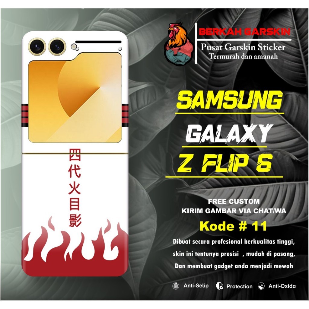 

BestSelling - Samsung Galaxy Z Flip Garskin Wrap Stiker Premium (FreeCustomOrder)