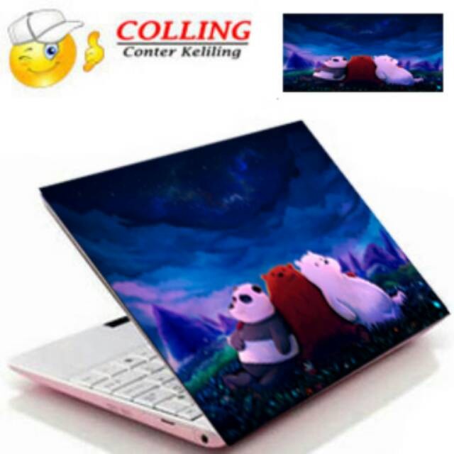 

BestSelling - Stiker Laptop We Bare Bears 11 12 13 14 15 Inch Garskin Wrap Stiker Premium (FreeCustomOrder)