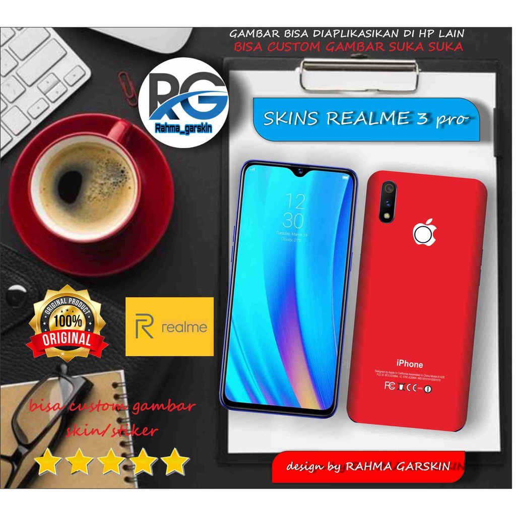 

BestSelling - Realme 3 Pro Garskin Wrap Stiker Premium (FreeCustomOrder)