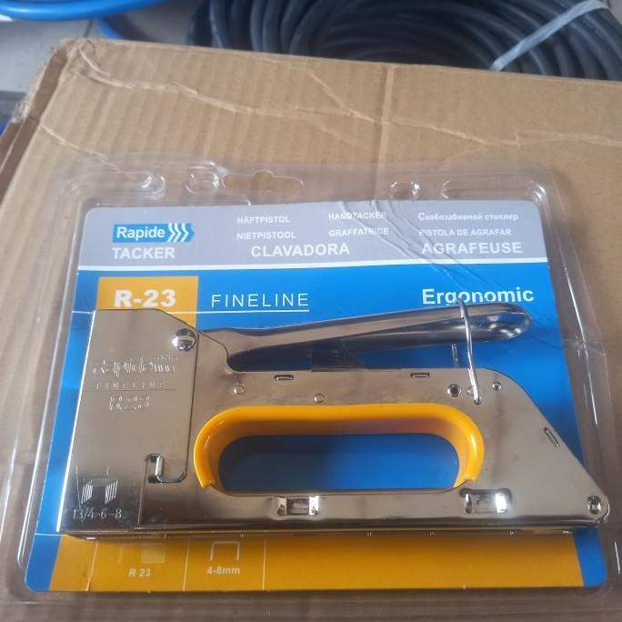 

RAPIDE STAPLE GUN R23 HEAVY DUTY STEPLES GUN RAPIDE R23 FINELINE